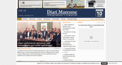 Desktop Screenshot of diarimaresme.com